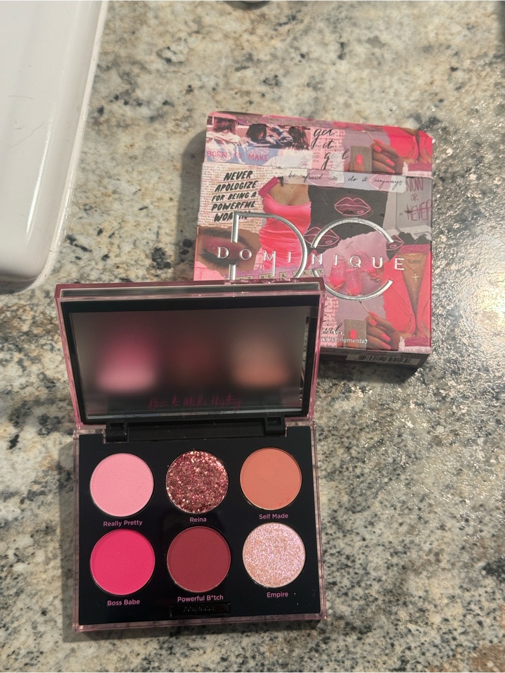 Dominique Cosmetics now or Never Six-Shade Eyeshadow Palette